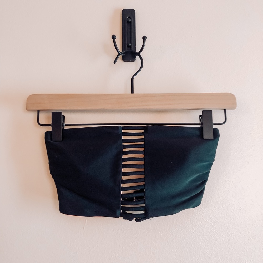 Xhilaration Caged Bandeau Bikini Top